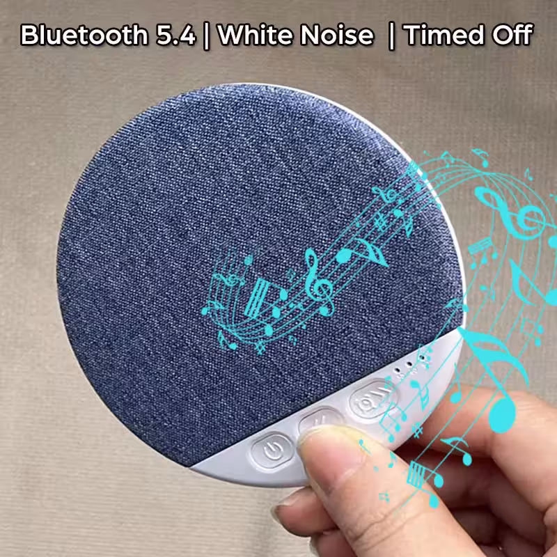 Enceinte de sommeil Bluetooth 5.4 haut-parleur à bruit blanc batterie 7 jours