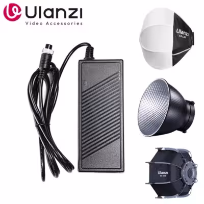 Accesorio de luz COB Ulanzi mini montaje Bowens reflector adaptador de difusor cable Type-C