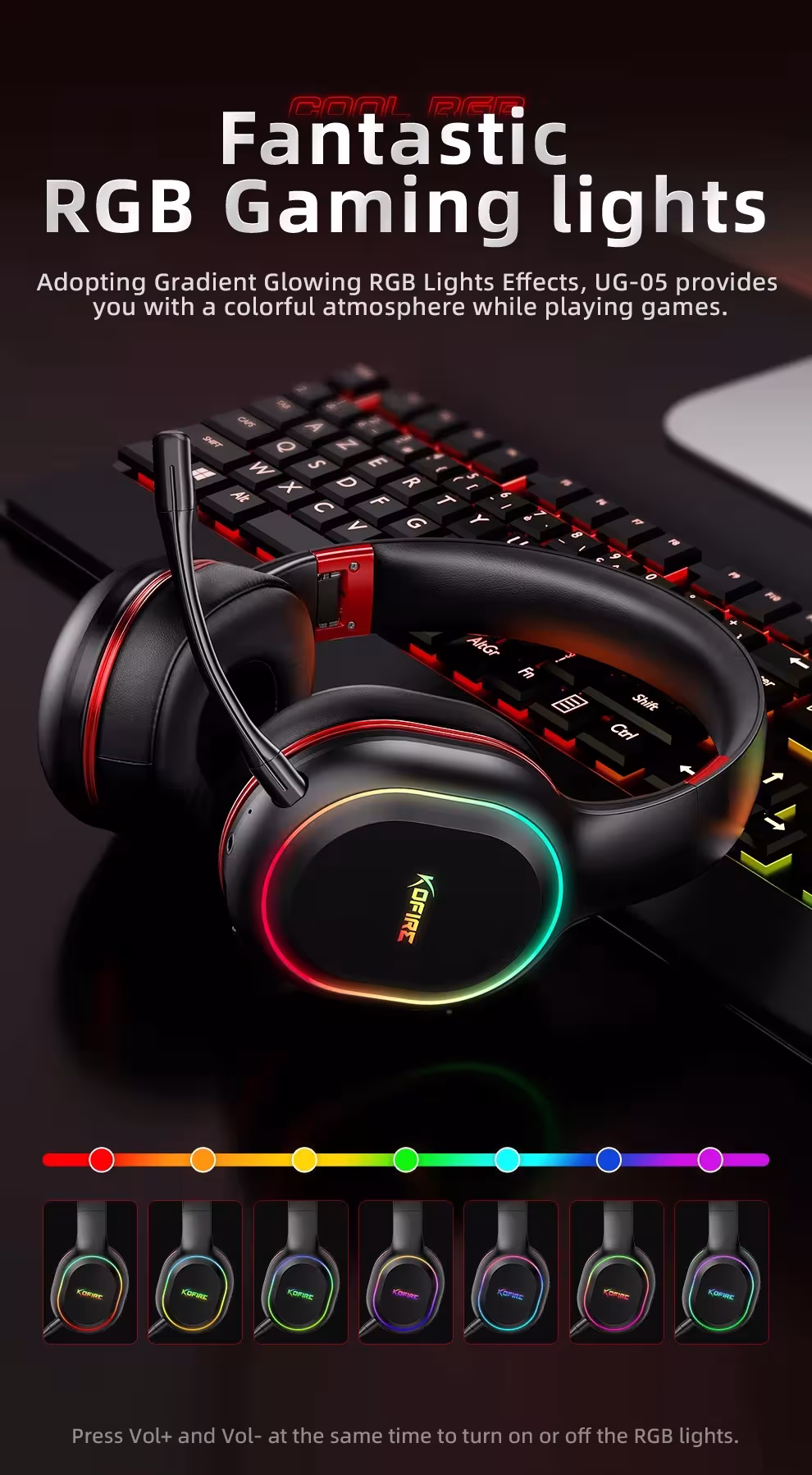 casque de jeu sans fil