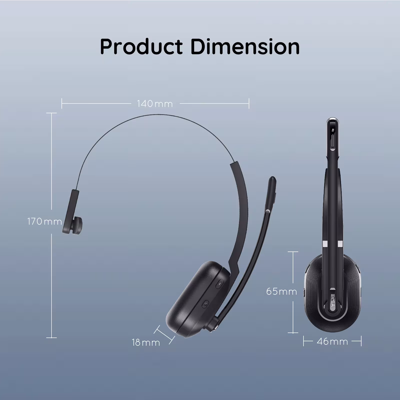 Wireless Bluetooth ausai biurui