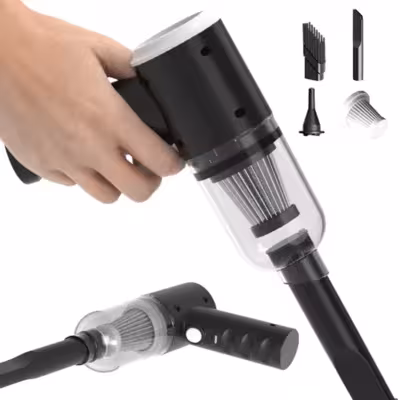 Aspirateur de voiture portable, batterie 1200 mAh, universel