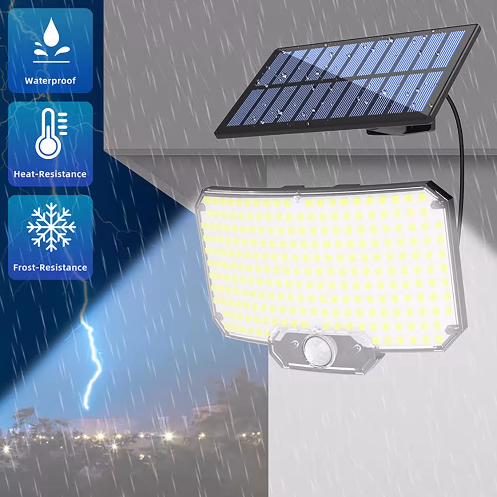 Solar powered outdoor light