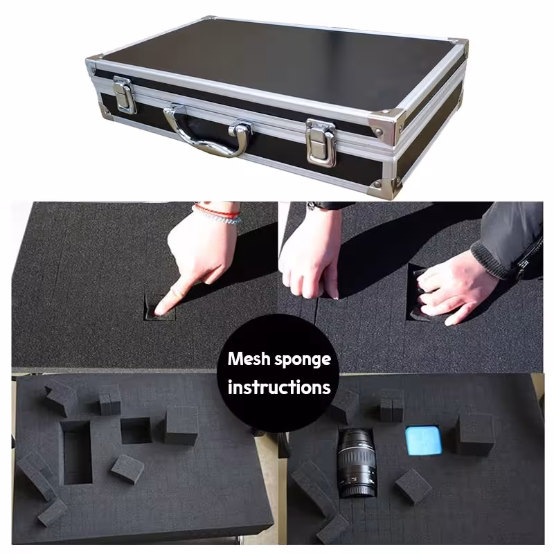 caja de herramientas de aluminio