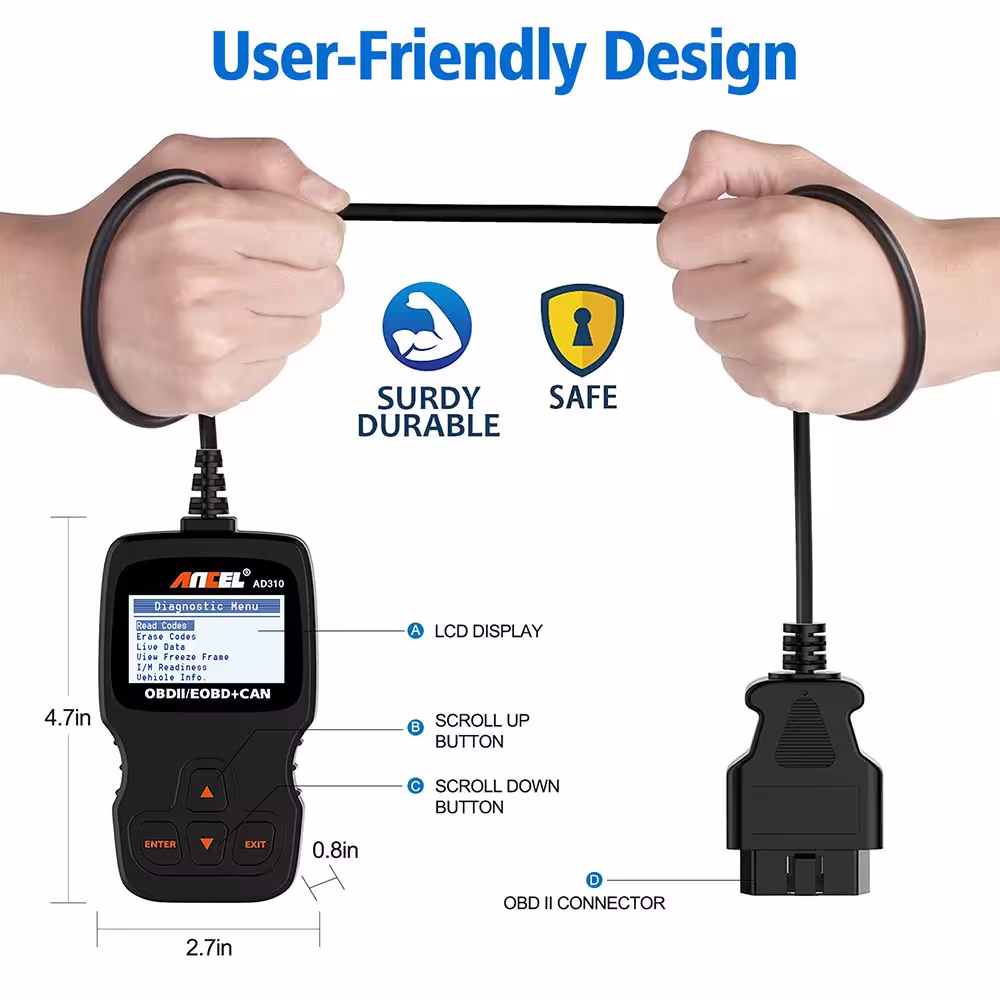 Lecteur de diagnostic OBD2