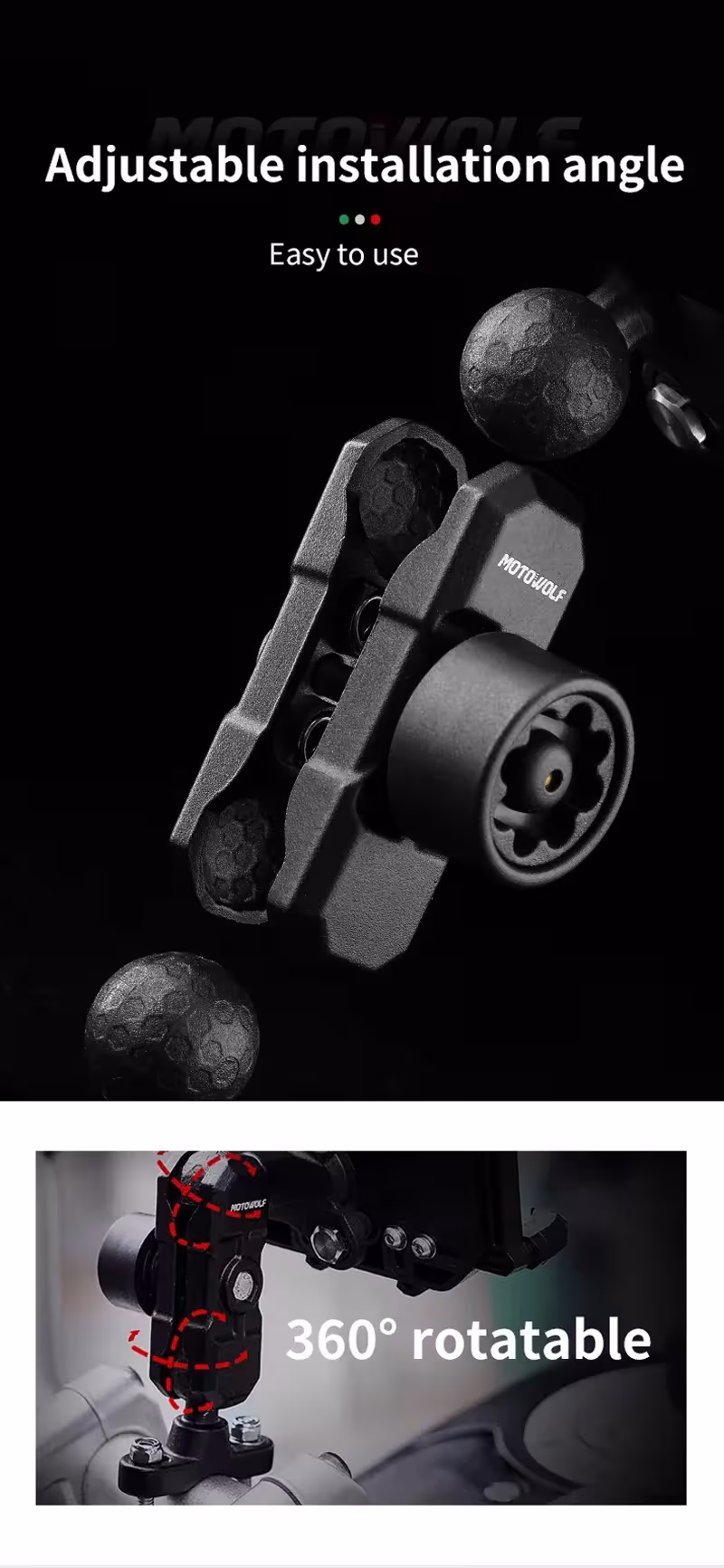 motorcycle phone holder