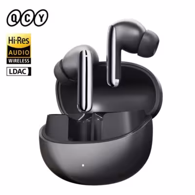 QCY Melods Pro ANC bezprzewodowe nagłówki Bluetooth 46dB hybrydowe tłumienie hałasu