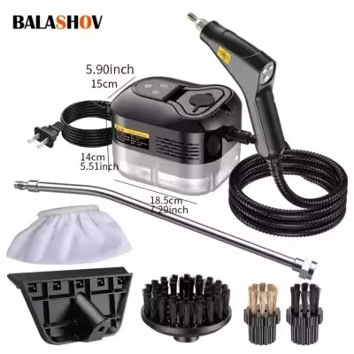 Pulitore a vapore portatile 2500W 220V ad alta pressione