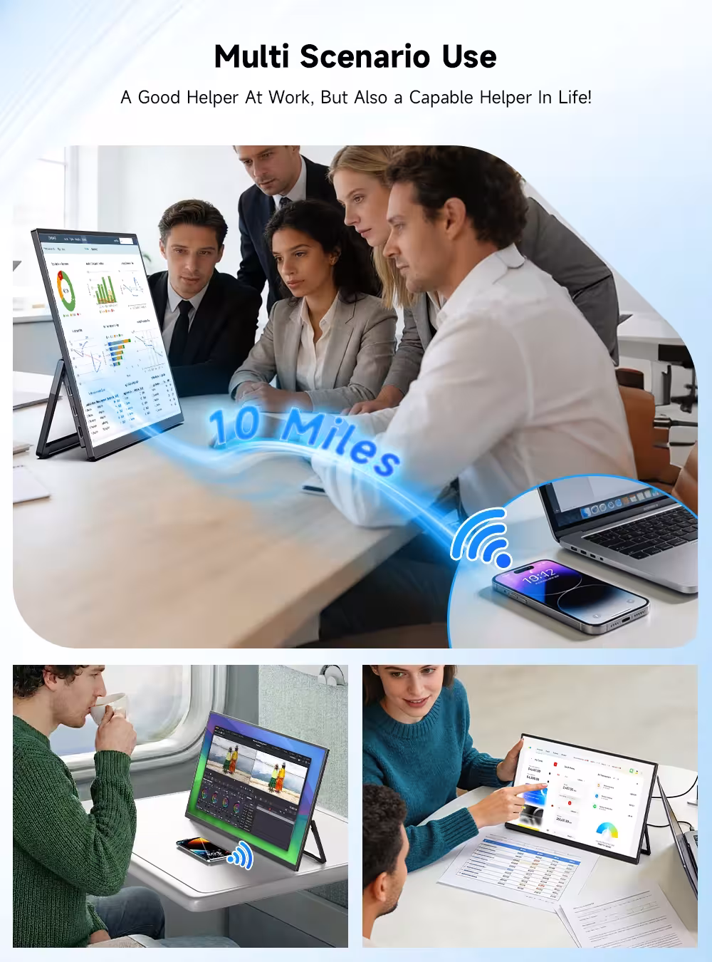 moniteur portable sans fil