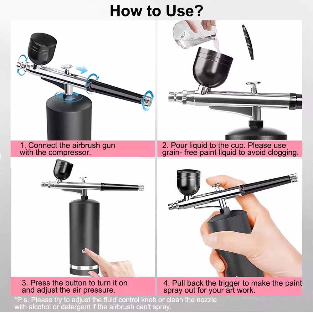 airbrush with compressor