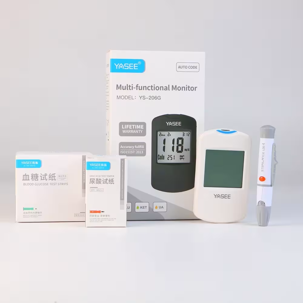 kraujocukrio testas 3 in 1