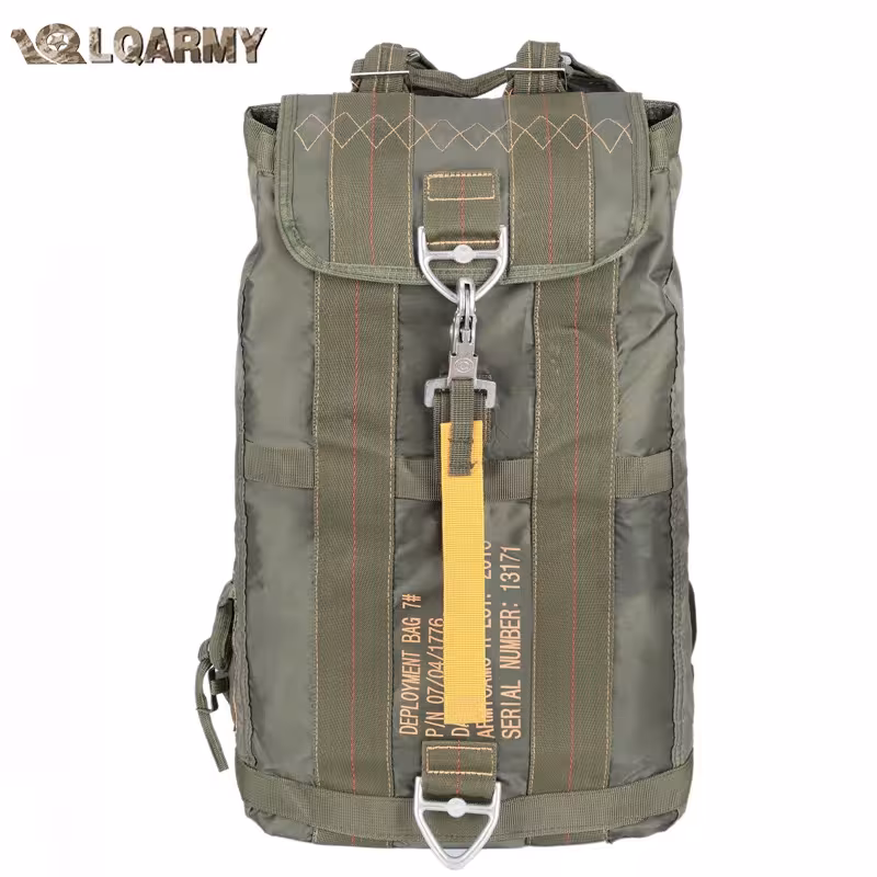 LQARMY Zaino Paracadutista Leggero Universale Escursionismo Caccia Scuola