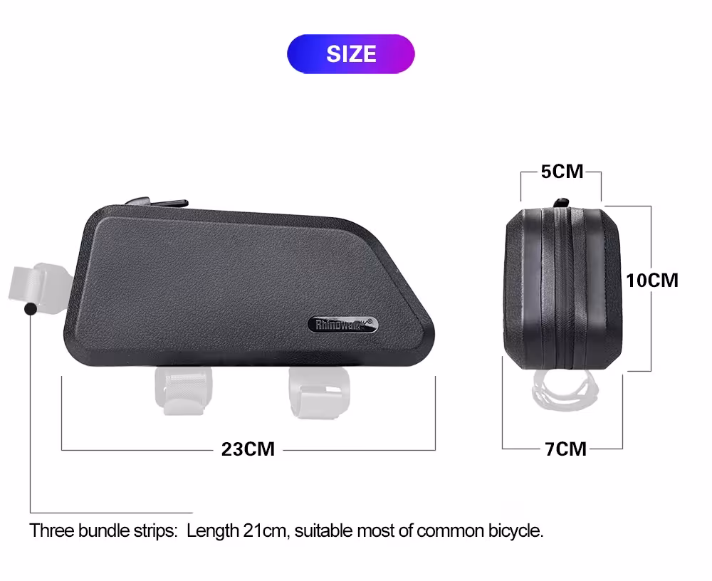 borsa per bici impermeabile