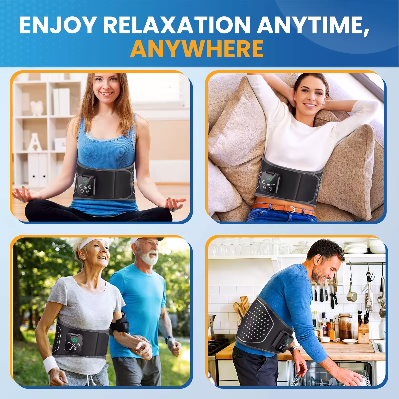 heating massage belt