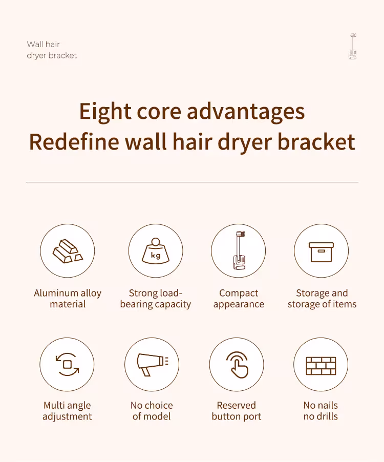 hair dryer stand