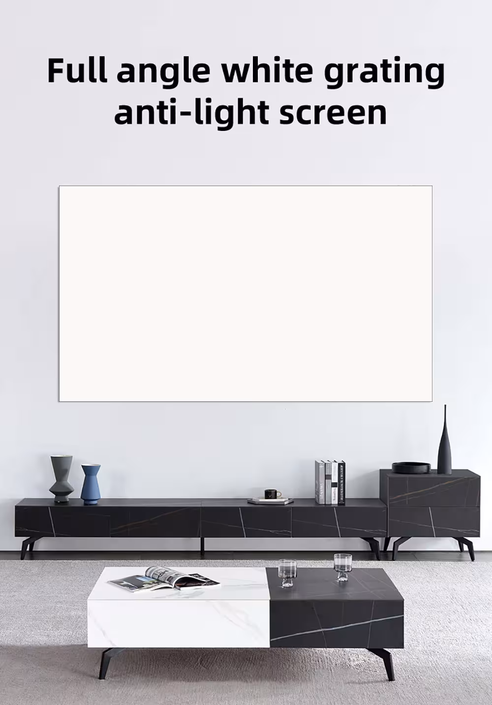 anti-light projection screen