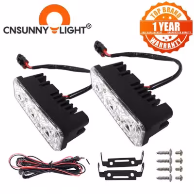 CNSUNNYLIGHT LED Daylight 12V 6500K waterproof
