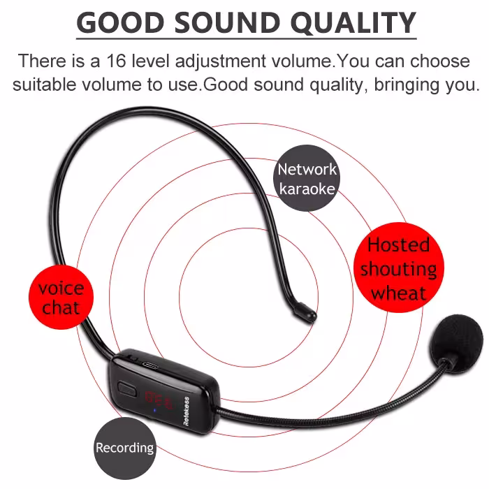 wireless condenser microphone