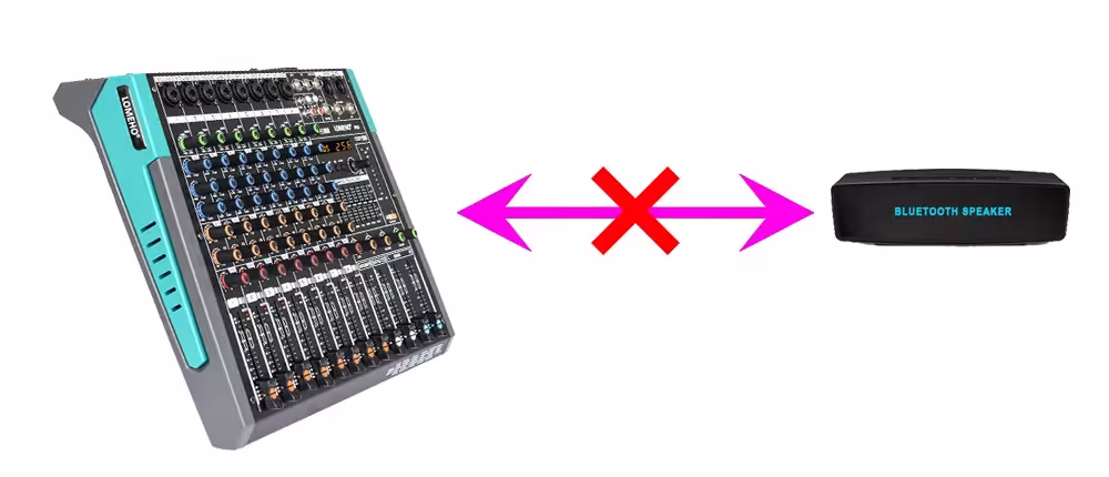 mixeur audio avec Bluetooth