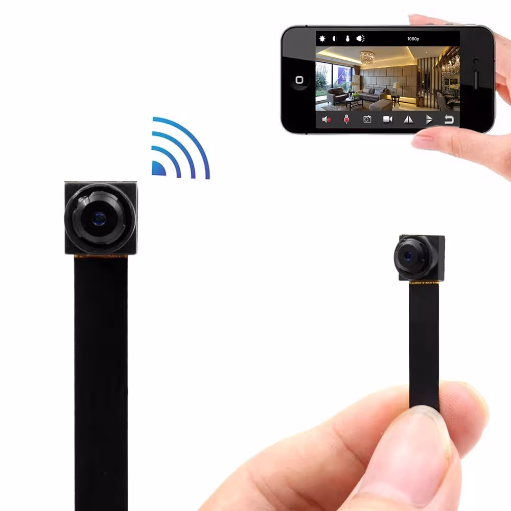 Nešiojama WiFi stebėjimo kamera 1080P HD su nuotoliniu valdymu namų saugumui