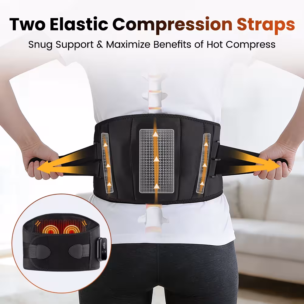 heating massage belt back