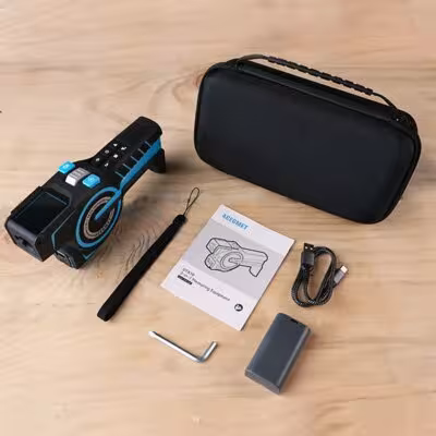 Medidor láser 100M DTX10 con láser verde y Bluetooth