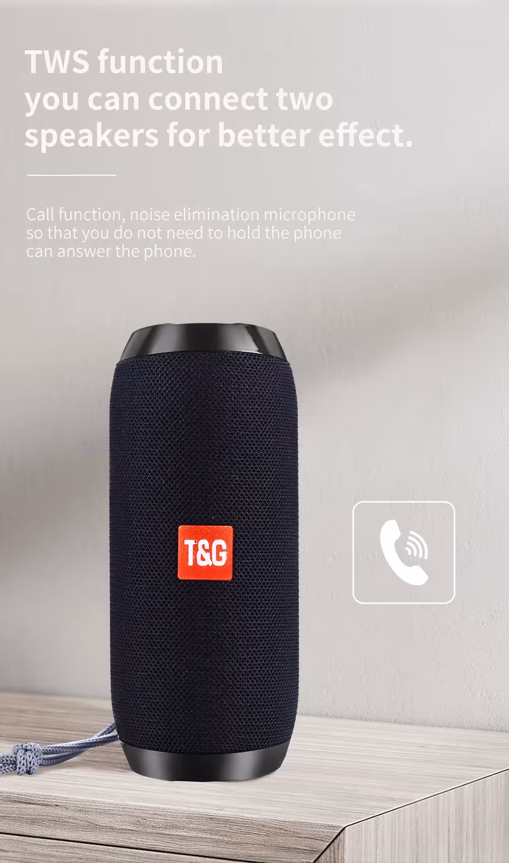 Haut-parleur Bluetooth Portable