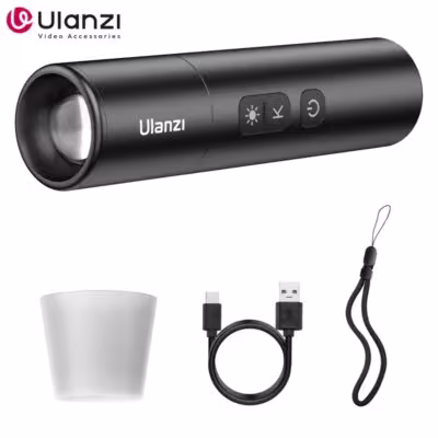 Ulanzi LM07 Videography Flashlight 2000mAh Dual Color Video Lighting