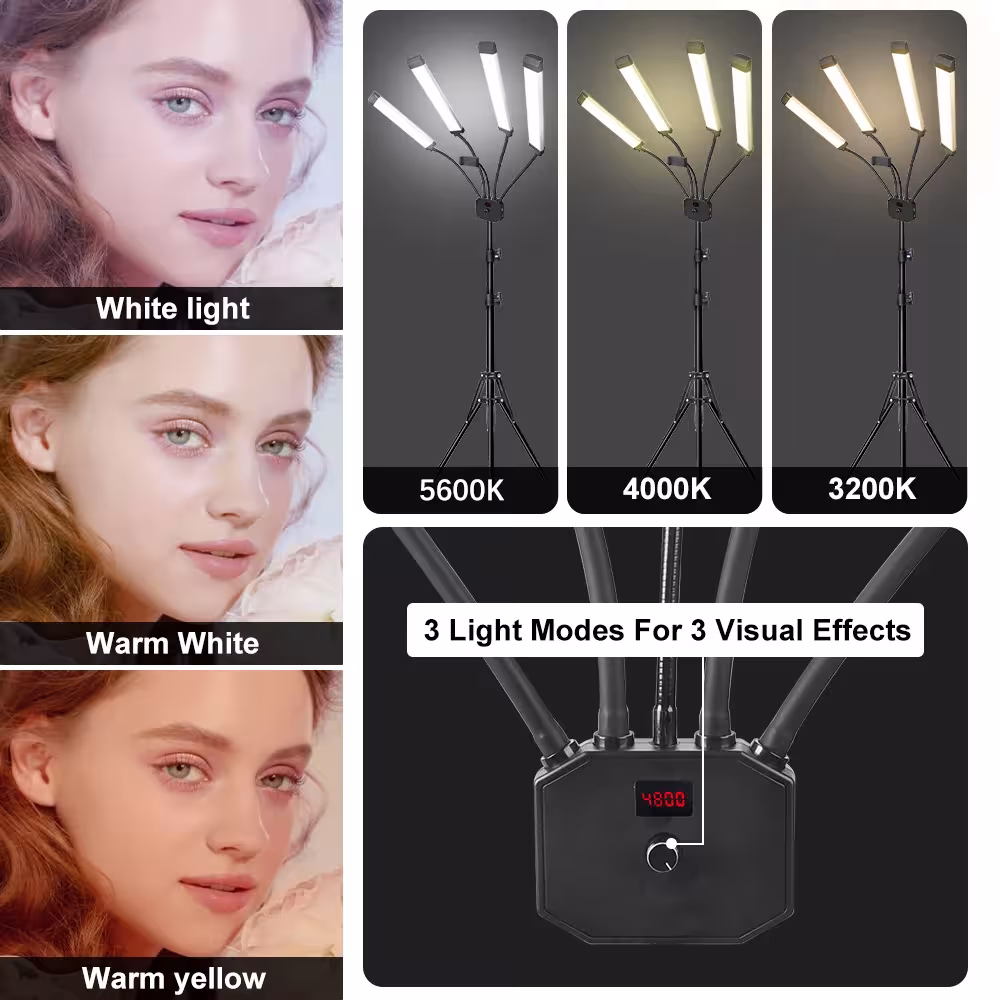 LED ring light for photography