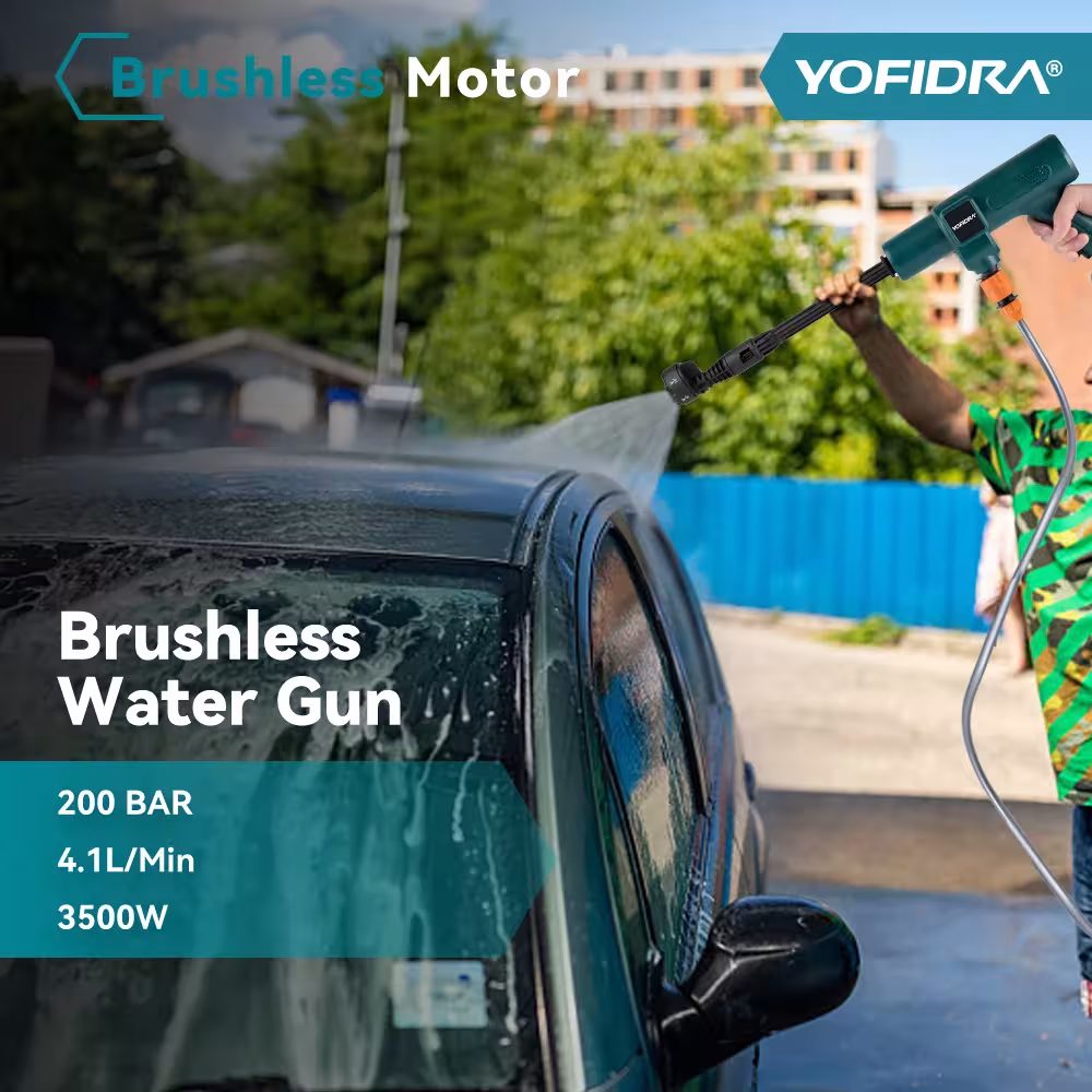 cordless high-pressure washer