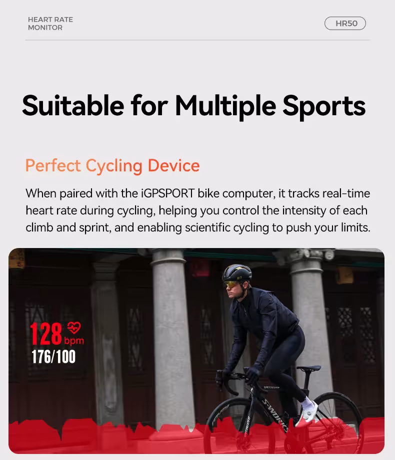 heart rate sensor for bicycle