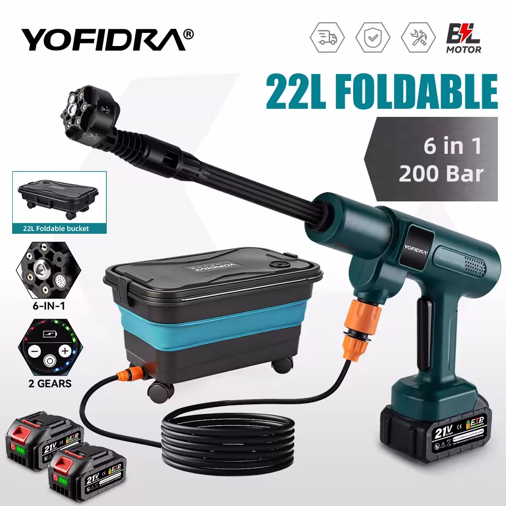 wireless high pressure washing machine