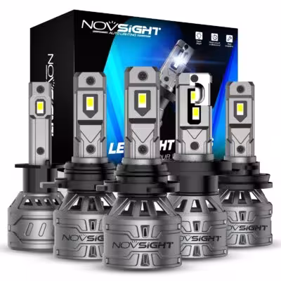 NOVSIGHT H7 feux de voiture à LED H4 H11 H8 9005 HB3 9006 HB4 60W 13000LM