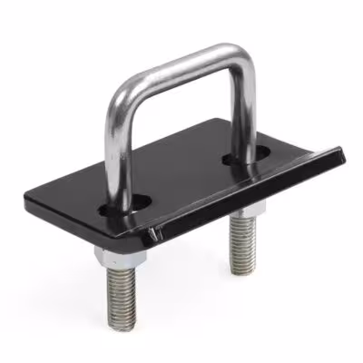 Truck trailer stabilizer for 1.25 and 2 inch screw-in plug