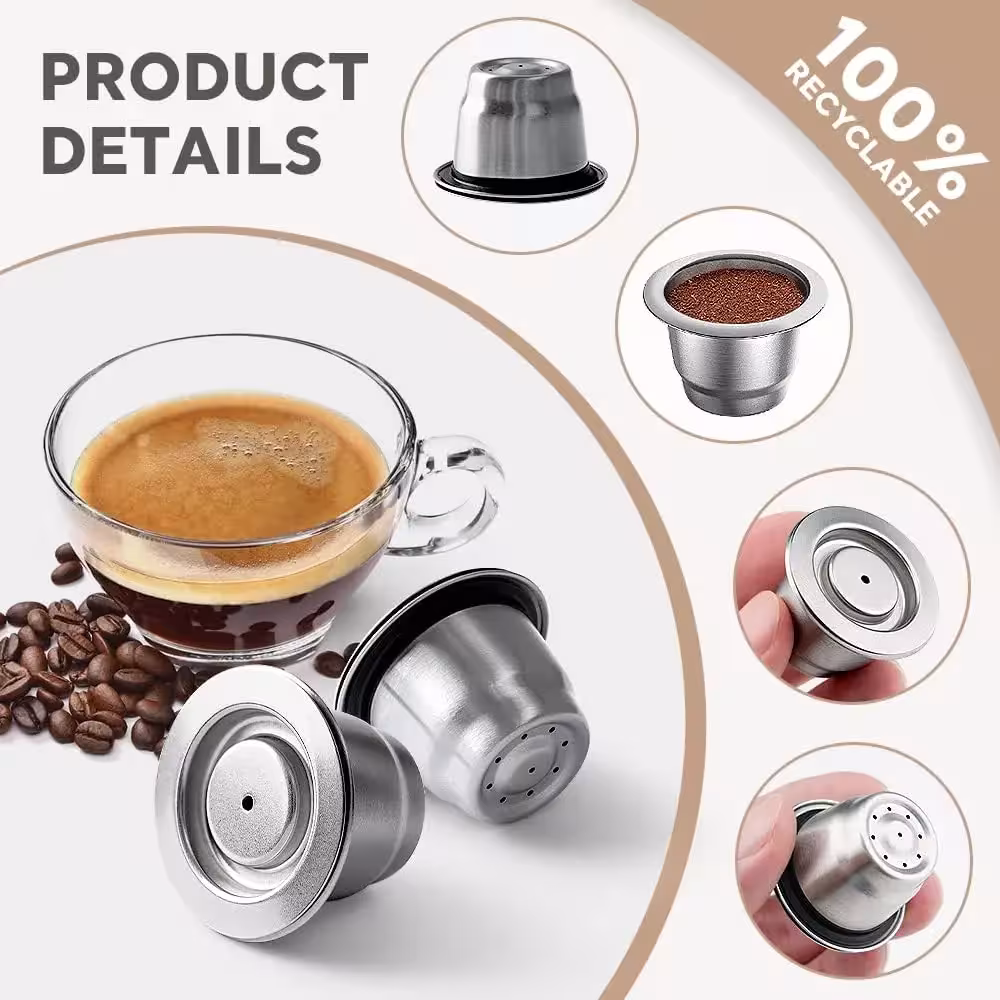 Nespresso pakartotinai naudojama kapsulė