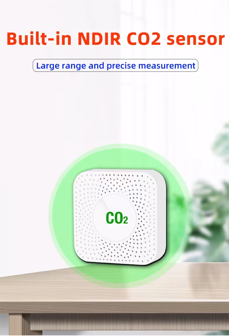 CO2 detector for air quality
