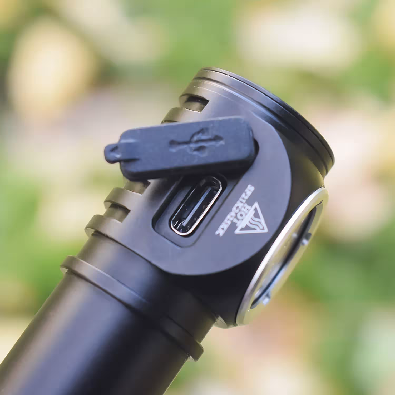 LED headlamp USB C