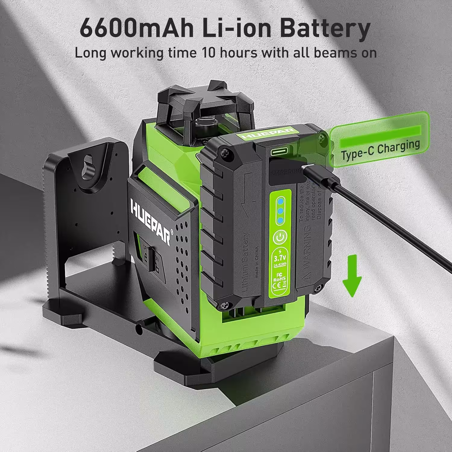 nivel laser verde