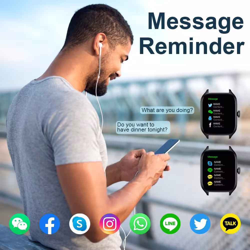 montre connectée pour le suivi sportif