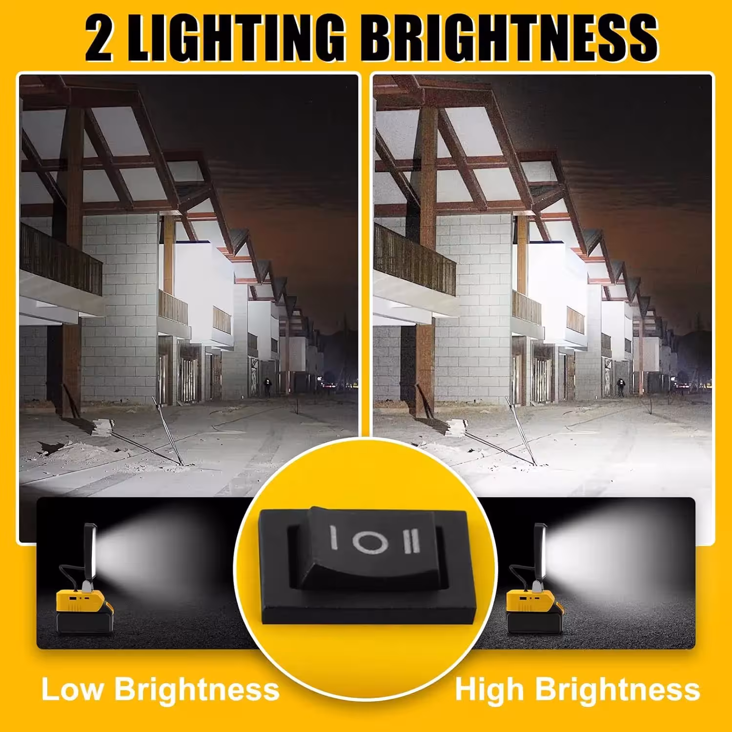 portable working LED light