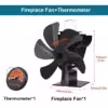 with thermometer