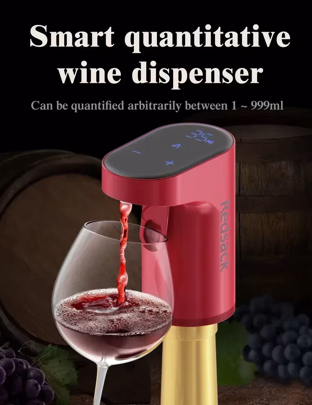 dispensador de vino eléctrico