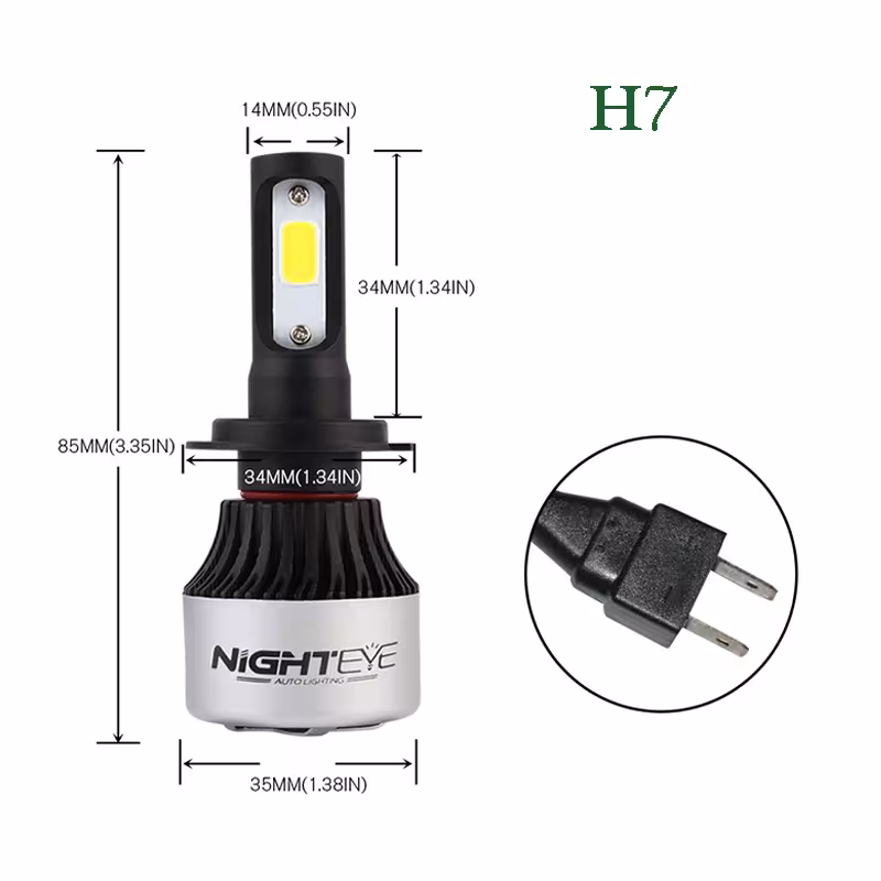 Fari LED per auto H7