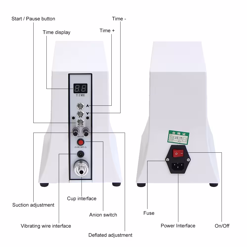 appareils de massage sous vide