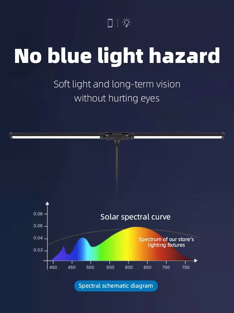 Barra de luz LED para monitor