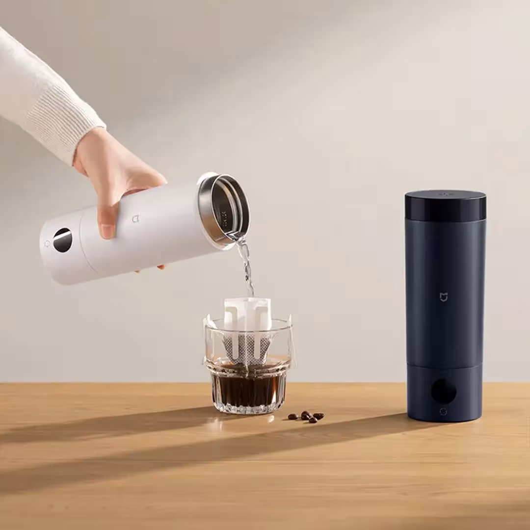 Original XIAOMI Mijia Portable Electric Kettle 2 Thermos Cup Fast Water Boiler 350ml Smart Temperature Insulated Kettle Travel