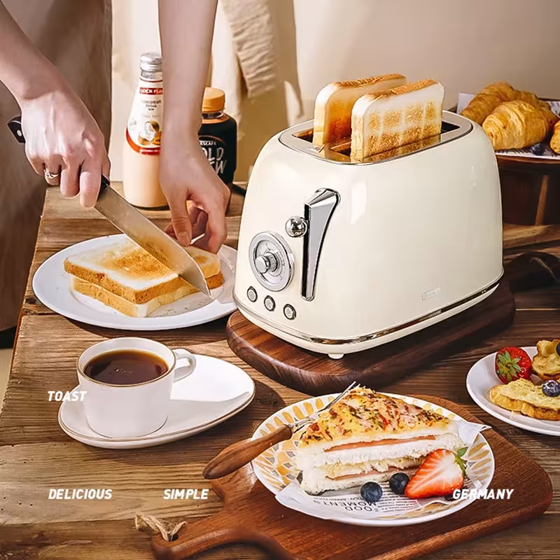Automatischer Edelstahl-Toaster
