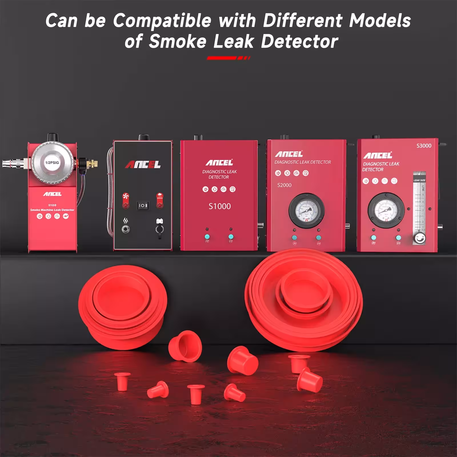 tapones de detector gradiente de humo
