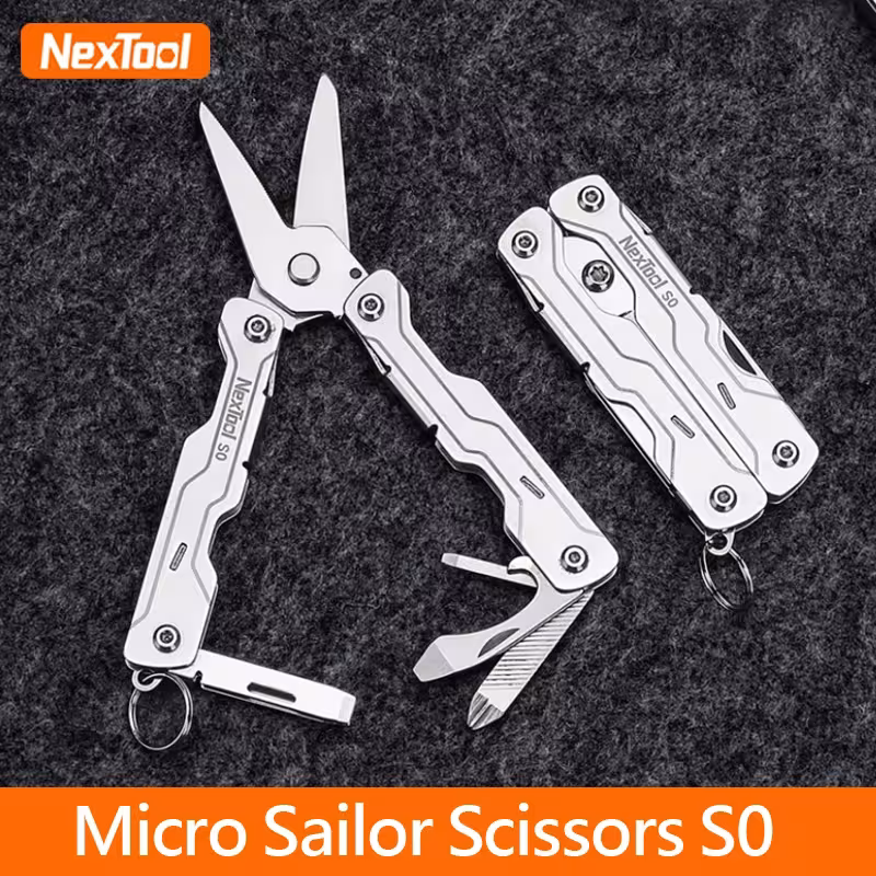 Mini ciseaux multifonctions 8 en 1 NexTool S0 pour marin