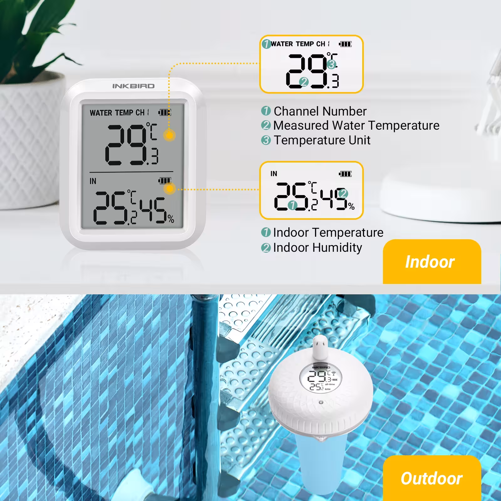 baseno termometras bluetooth