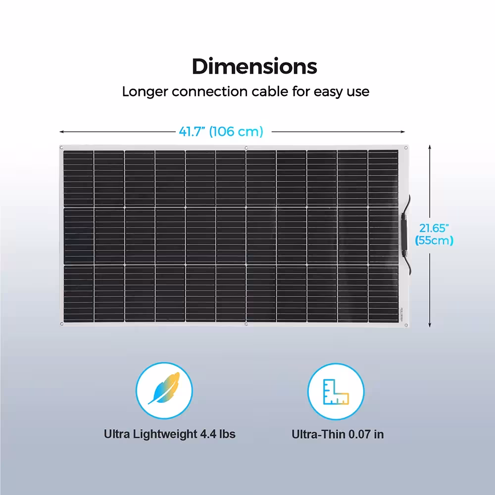 flexibles solarmodul
